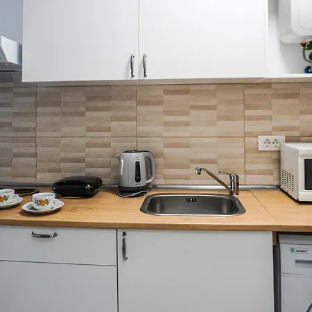 아파트 Modern Close To The With Pool 푸에르토 드 라 크루즈